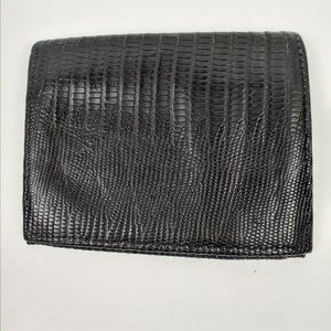 Prince Gardner Genuine LIzard Bifold Wallet